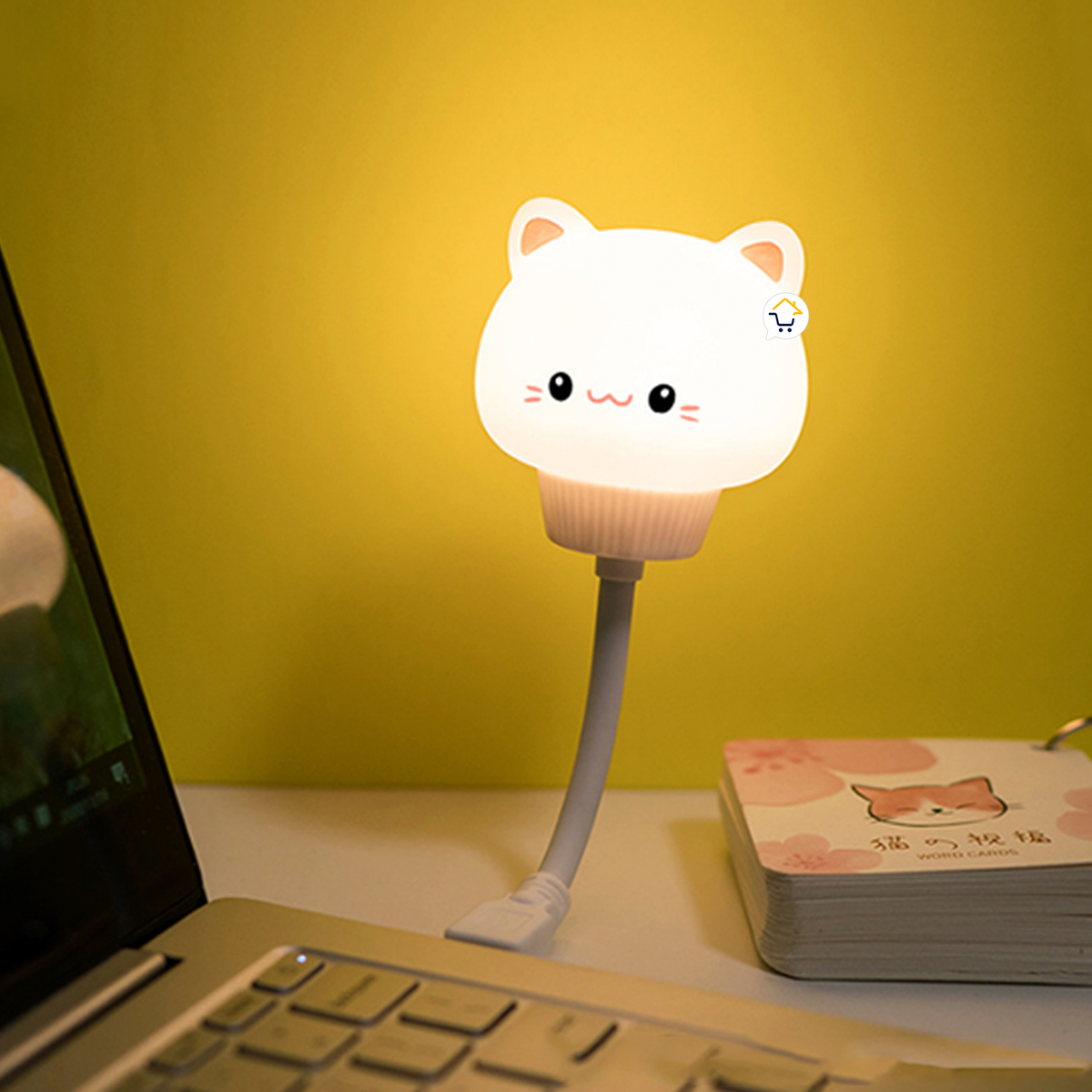  Luz De Noche Led Usb Kawaii 7lam 